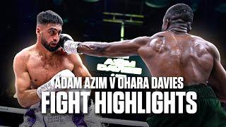 Adam Azim v Ohara Davies - RINGSIDE Full Fight Highlights