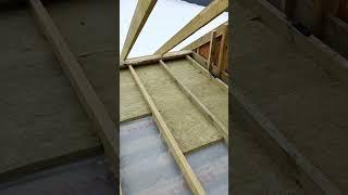 что сегодня?утепление потолка 200 мм каркасник,! #diy #лайфхак #handmade #трен