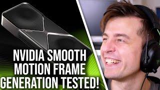 Nvidia Smooth Motion: Driver-Level Frame-Gen... Is It Good?