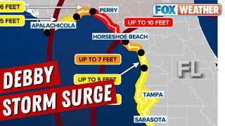 Tropical Storm Debby Strengthens With Alerts Up For Florida, Georgia and South Carolina