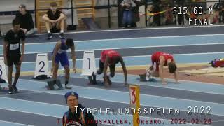 Tybblelundsspelen 2022 - P15 60 m