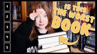blindly ranking my next five reads 🫣 reading vlog