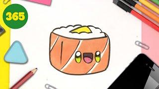 HUR MAN RITAR SUSHI KAWAII STEG FÖR STEG