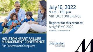 Houston Heart Failure Management Virtual Conference 2022 Invitation