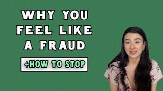 Impostor Syndrome: Why you feel like a fraud