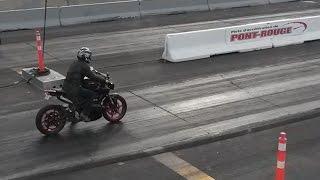 Zero motorcycles drag racing ELECTRIC