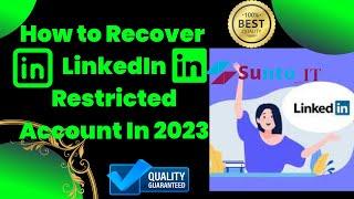 How to recover LinkedIn restricted account in 2023.LinkedIn Account Restricted,Suspended,Deactivated