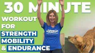 30 Minute Workout for Parkinson's Symptoms | Improve Strength, Mobility & Endurance