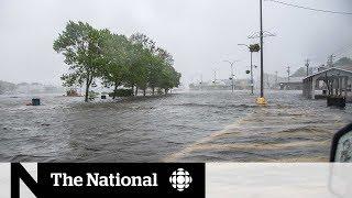 Nova Scotia town sinking as sea levels rising