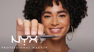 How To: Apply Lift & Snatch Brow Tint Pen | NYX Professional Makeup