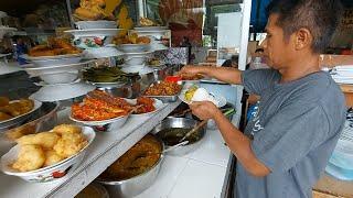 KANTIN KARYAWAN NGUMPET DI POJOKAN MALL PLUIT VILLAGE - INDONESIAN STREET FOOD