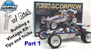 Building a Vintage RC - Wrenching w/ Rich - Kyosho Turbo Scorpion Part 1