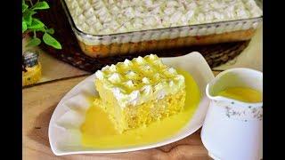 كيكة زعفران بطريقه سهله وكتير طيبه تابعوها من اطيب الوصفات The Saffron Cake