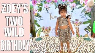 TWO WILD BIRTHDAY | ZOEY TURNS 2