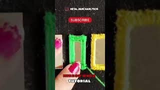 mirror work kamar belt tutorial #kachchi #viral #shots