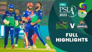 Full Highlights | Multan Sultans vs Karachi Kings | Match 11 | HBL PSL 8 | MI2T