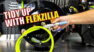 Keep Your Air Lines Organized with the FLEXZILLA Retractable Hose Reel