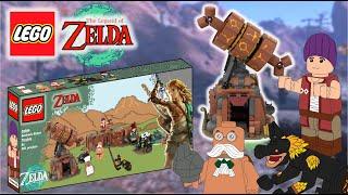 Lego Zelda Goron Bedrock Bistro Custom Set from Tears of the Kingdom!