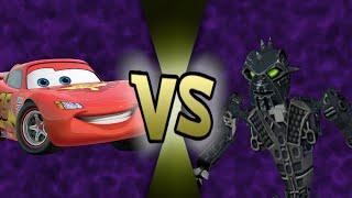 Lightning McQueen Vs. Toa Nuparu | SSBB Mods