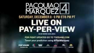 Live on PPV: Pacquiao vs Marquez 4