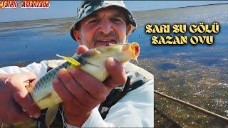 Catching Carp in Lake Sary Su