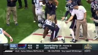 2015 NFL Draft - UConn's Geremy Davis (NYG - 6th Round)