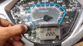 How to set time in HONDA ACTIVA 125 BS6 || Clock settings