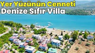 Bahçeniz Denize Açılsın Sahile Sıfır Muhteşem Villa Doğanın Kalbinde E-709