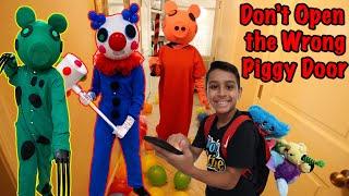 Don’t open the wrong Piggy door | Missing Legos | Deion’s Playtime Skits