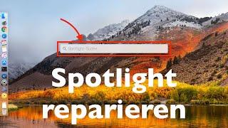 Spotlight unter macOS reparieren