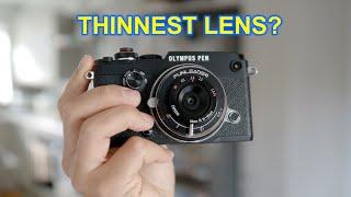 Thinnest M43 Lens? Funleader 18mm f8 Bodycap Lens Review - RED35