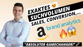 Exaktes Suchvolumen und Sales für JEDES Keyword (!) direkt von Amazon... Ein Traum wird wahr 