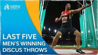 FANTASTIC Discus Throwing - Last 5 Men’s Discus Winning Throws