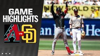 D-backs vs. Padres Game Highlights (7/7/24) | MLB Highlights