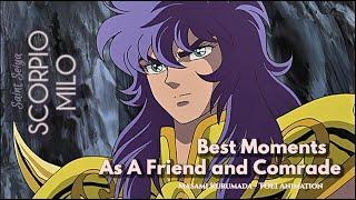 SCORPIO MILO: BEST MOMENTS AS A FRIEND AND COMRADE - Saint Seiya Character Review - Gold Saints