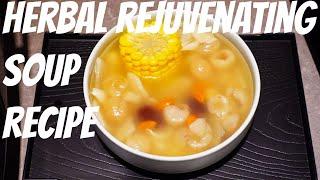  Chinese yam pork bone herbal soup recipe | rejuvenating soup | oriental soup | easy soup recipe