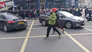 Man United  vs Newcastle Football Fan's