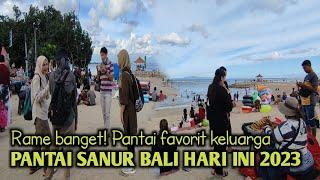 Situasi pantai sanur bali hari ini 2023 | Bali hari ini