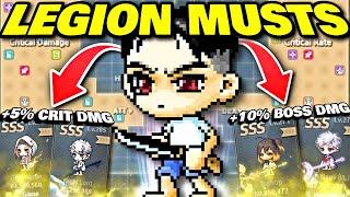 The BEST Legion Characters To Gain The MOST Damage In Maplestory