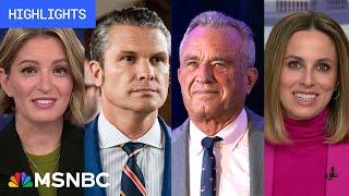 Trump Transition Coverage - Dec. 17 | MSNBC Highlights