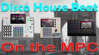 Akai MPC Beatmaking. Making a French Disco House style beat on the MPC One standalone. Not MPC 3 !!