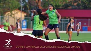 Definen semifinales del futbol en Nacionales CONADE