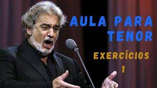 Aula para Tenor - EXERCÍCIOS 01