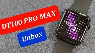 KIWITIME DT100 PRO MAX Smartwatch Unbox Review-1.78 Inch Screen/Voice Assistant/GPS Movement