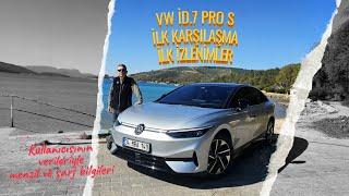 VW İD.7 Pro S/İlk İzlenimler/Kullanıcı Verileriyle Menzil ve Şarj Hızı Bilgileri/Volkswagen