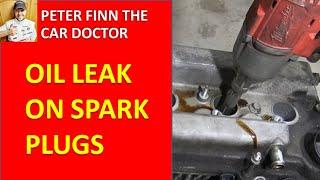 How to Fix Toyota Corolla Oil LEAK on Spark Plugs area.