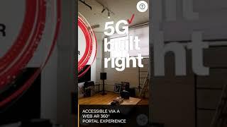 Verizon 5G Web AR Portal Experience featuring the Black Pumas (CES 2021)