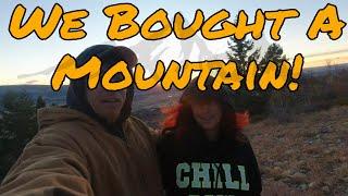 We Bought A Mountain to homestead on!