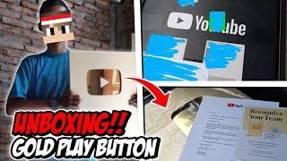 WANGIII COOYYY!?! UNBOXING GOLD PLAY BUTTON - RISMAN GAMING OFFICIAL || SPESIAL 1JT SUBSCRIBER