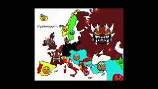 relation of german reich with Europe |#ww1 #empire #europe #nohate #germany #centralpowers